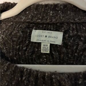 Lucky Brand Brown Cardigan Sweater 🤎